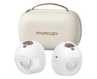 MOMCOZY Laktator M5 SMART, muszlowy, bezprzewodowy, podwójny, czerwo - 1595074 - zdjęcie 2